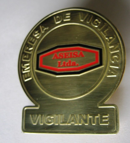 PLACA VIGILANTE, ASEISA LTDA, AMA JOYERIA CORPORATIVA