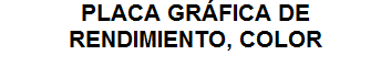 PLACAS INDUSTRIALES Y GRAFICA DE RENDIMIENTO